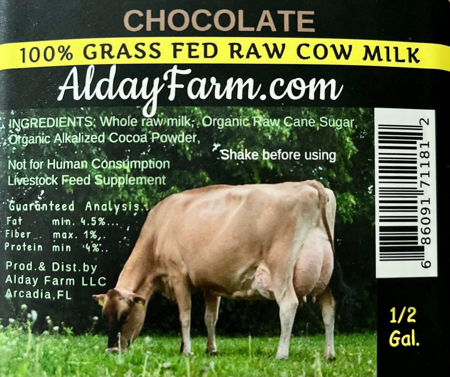 Raw Milk *Chocolate*
